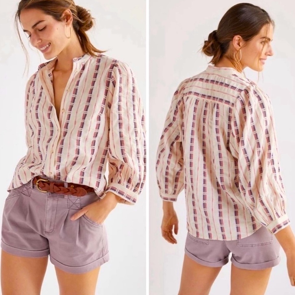 Pilcro by Anthropologie - The Bella Femme Buttondown Size XS